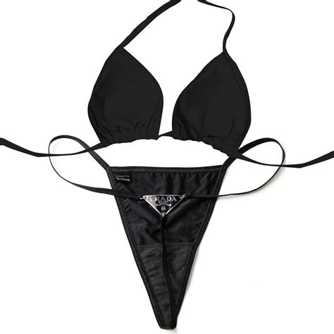 swimsuit prada|prada bikini set.